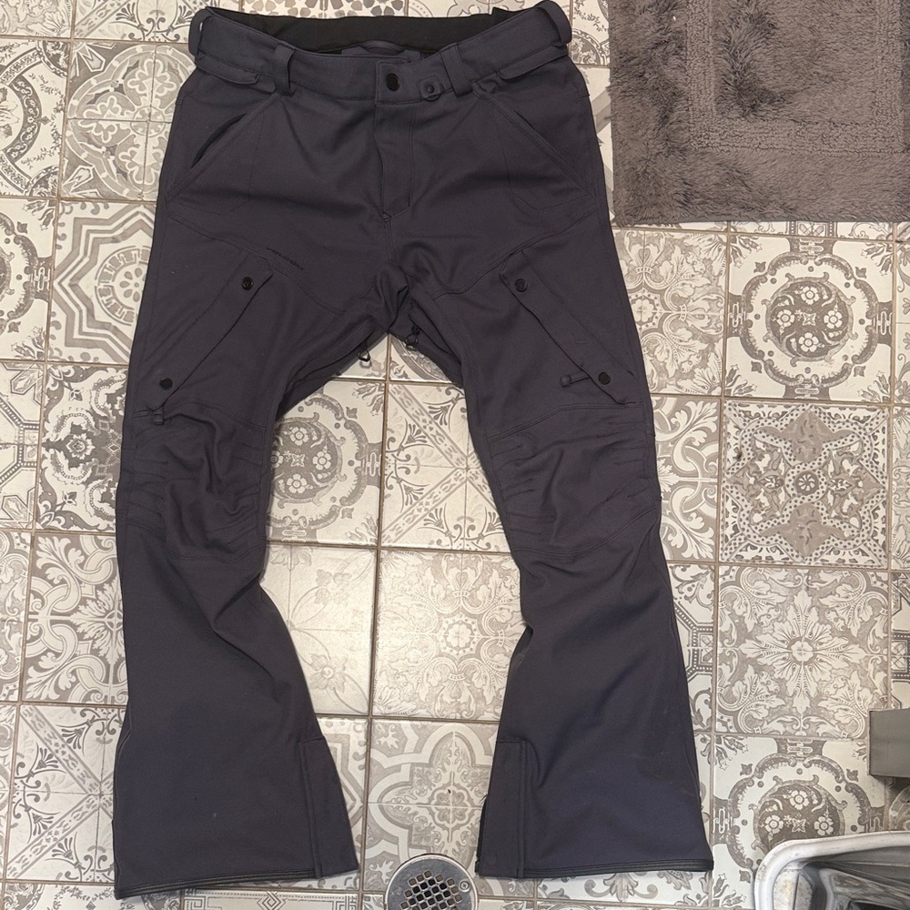 Volcom Men's Dark Gray Cargo Pants